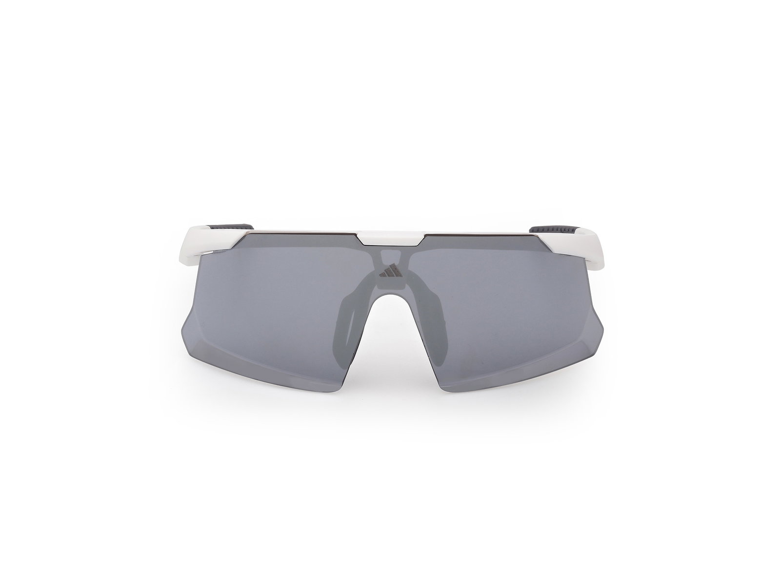 Das Bild zeigt die Adidas Sport Sonnenbrille SP0107 21C von vorne.